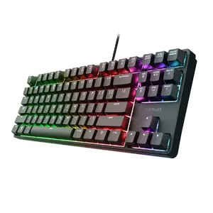 Trust GXT 864 Cada Mechanical Gaming Keyboard, TKL, USB, QWERTY, Black