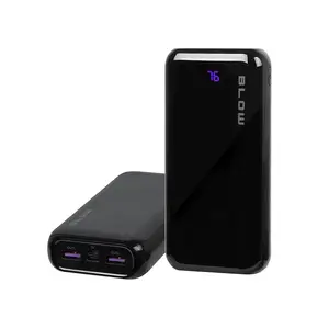 Портативный Power Bank BLOW PB20E 20000 мА·ч QC+PD 20W, USB‑C + 2× USB‑A, белый, 20000 мА·ч