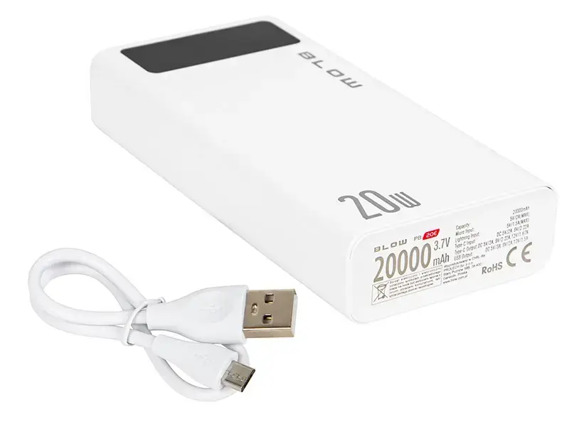 Power Bank BLOW PB20E 20000mAh QC+PD 20W Photo 5