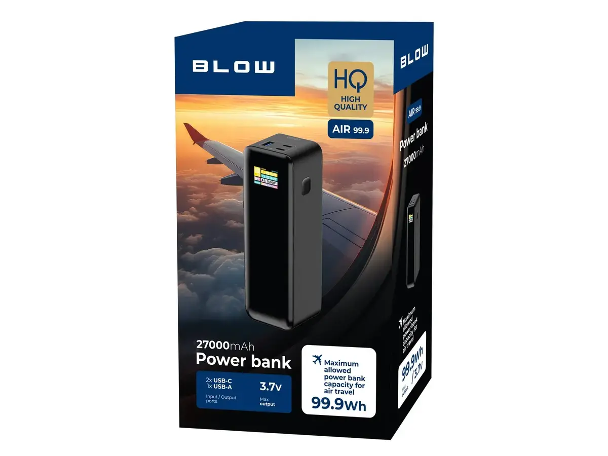 Power bank BLOW AIR99.9 27000mAh PD 140W Photo 2
