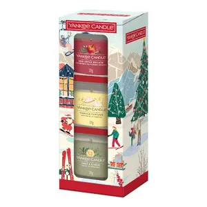 Vaska svece Yankee Candle 2652675E Apaļa Daudzkrāsaina 3 gab.