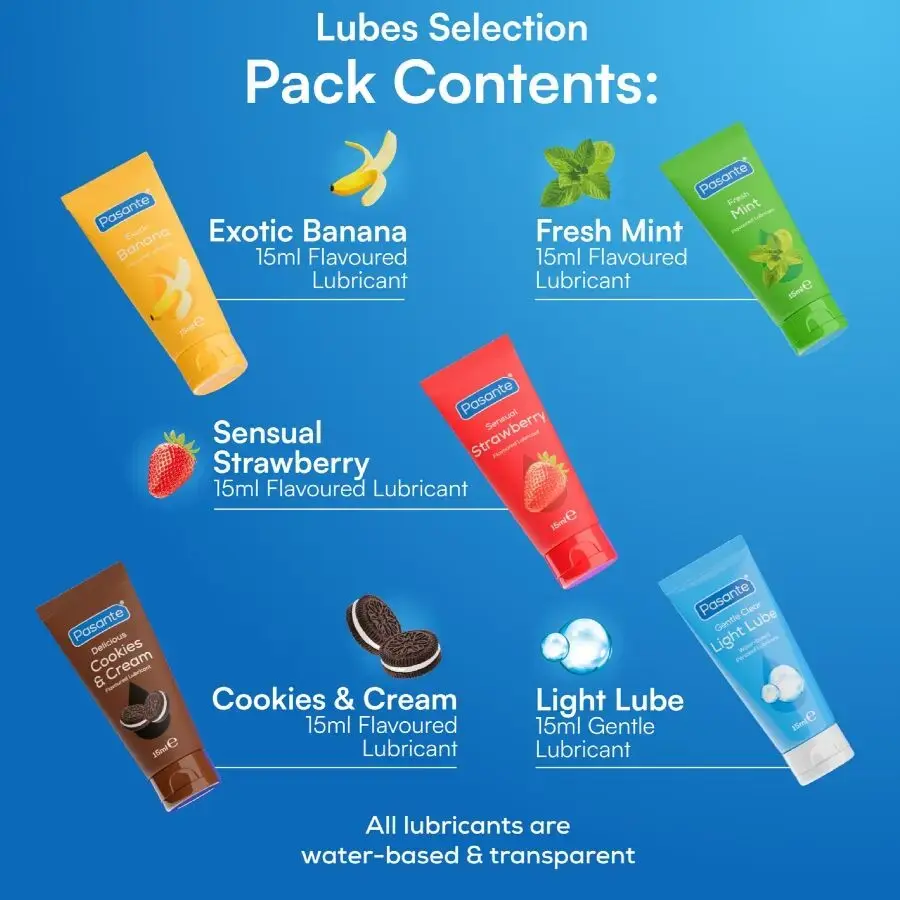 PASANTE personal lubricant set 5×15 ml Photo 5