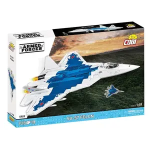 Construction Set Cobi SU-57 Felon, 928 pieces – Cobi model COBl-5909