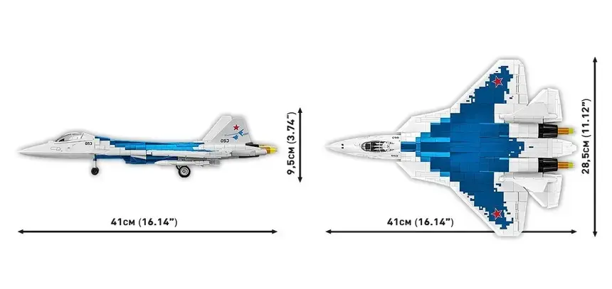 Cobi SU-57 Felon construction set, 928 pcs Photo 4