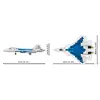 Cobi SU-57 Felon construction set, 928 pcs Photo 4