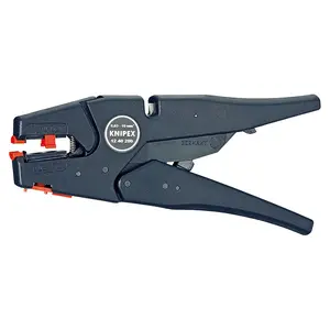 Cable stripper Knipex 12 40 200 Black Plastic handle 200 mm 202 g
