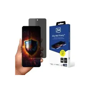 Защитная плёнка 3MK Silky Matt Privacy Pro для Realme C71 — антибликовая, приватная, устойчивая к царапинам