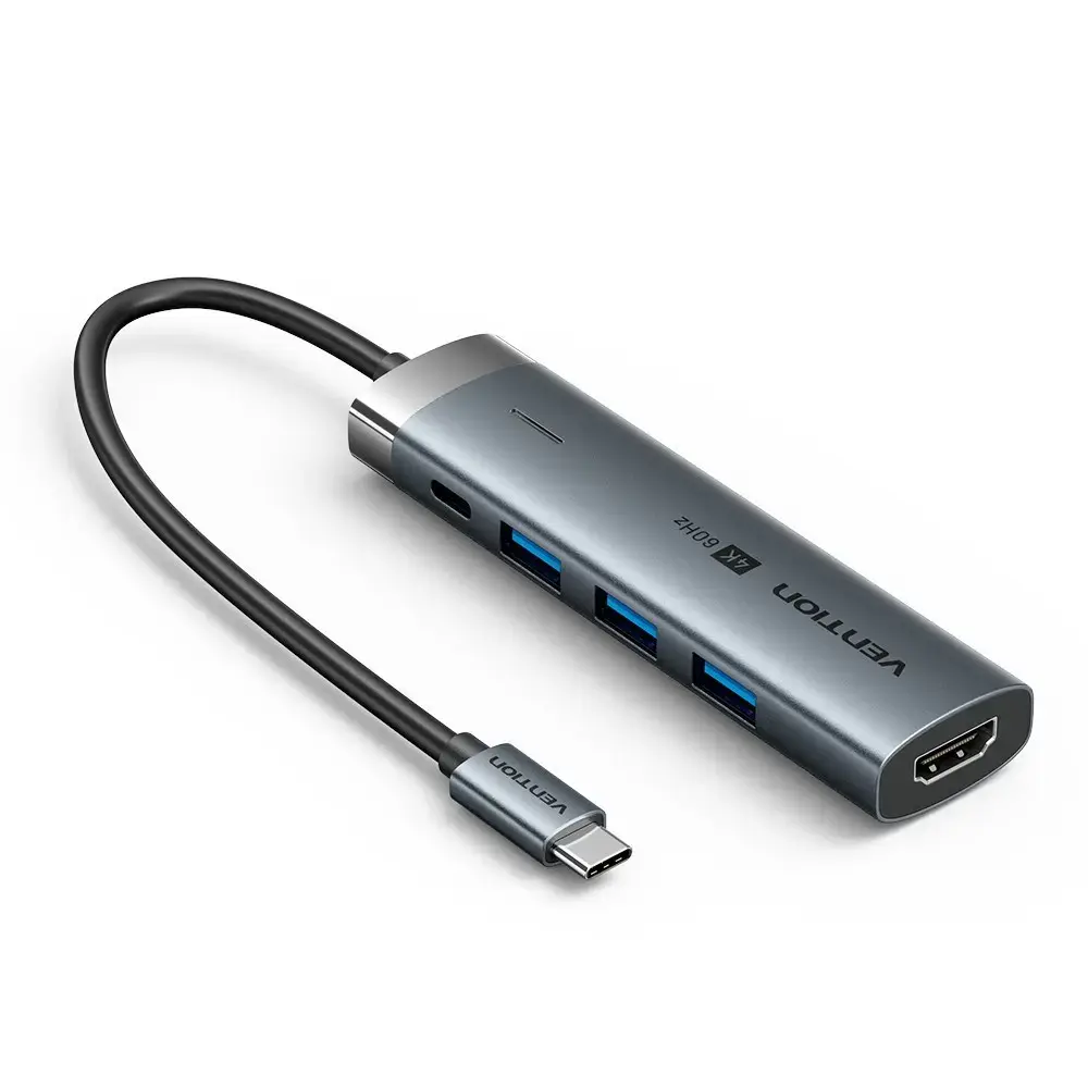 USB-C хаб Vention TGMHB — 100W PD, 4K@60 Гц Photo 2