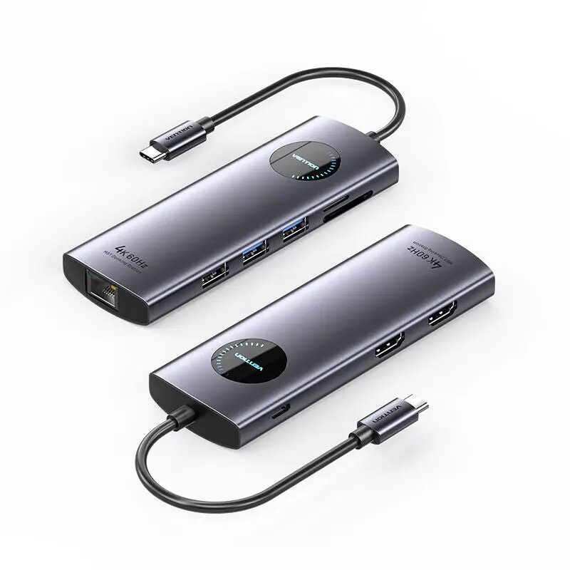 Vention TQVHB 9-in-1 MST USB-C dokstacija