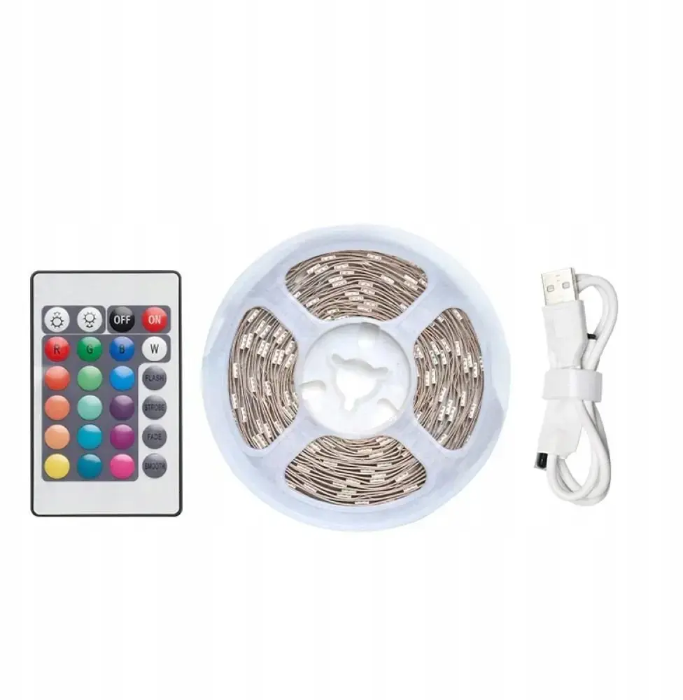 LED strip Vention PAAWH 2 m USB RGB Photo 8