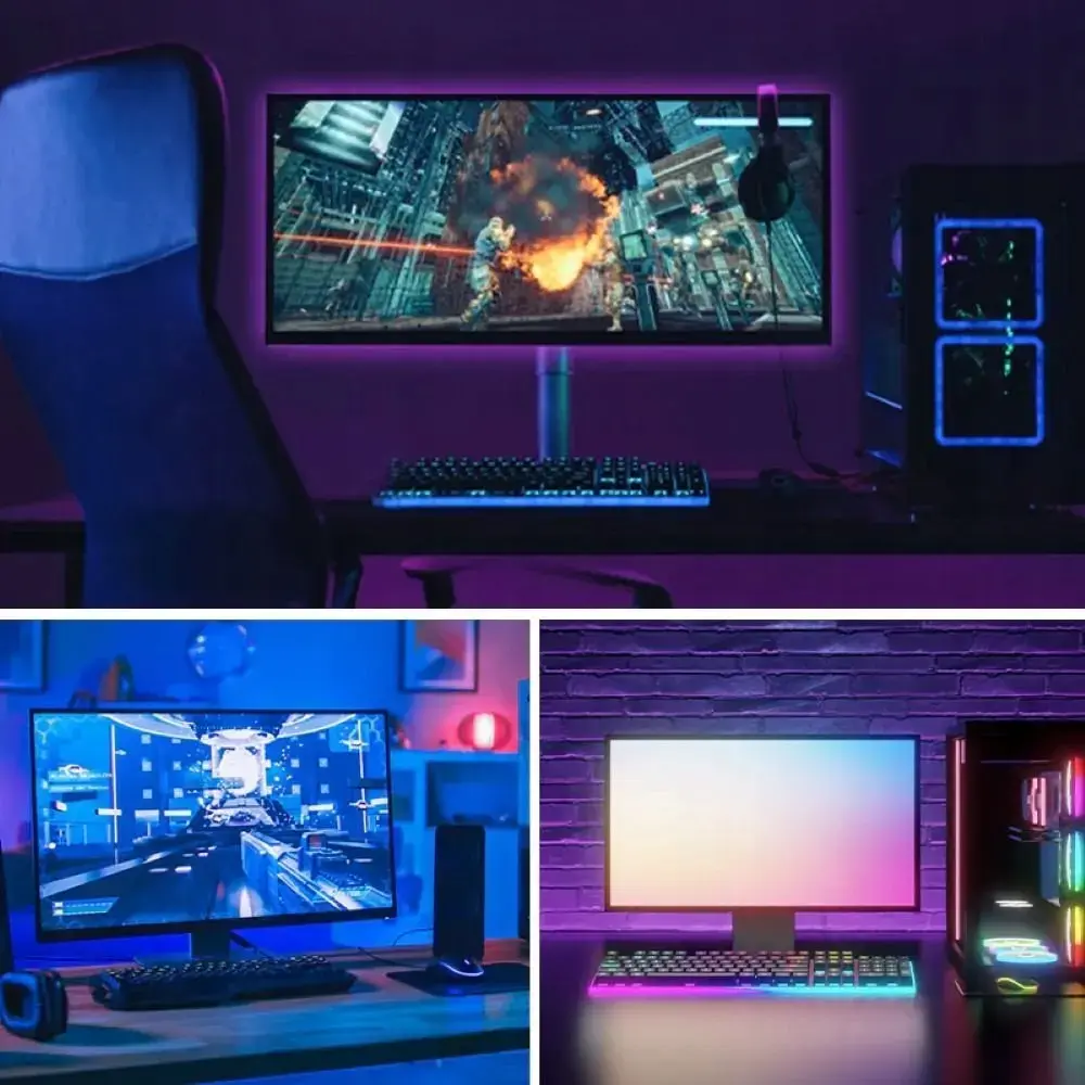 LED lente Vention PAAWJ RGB 5 m USB 5V Photo 3