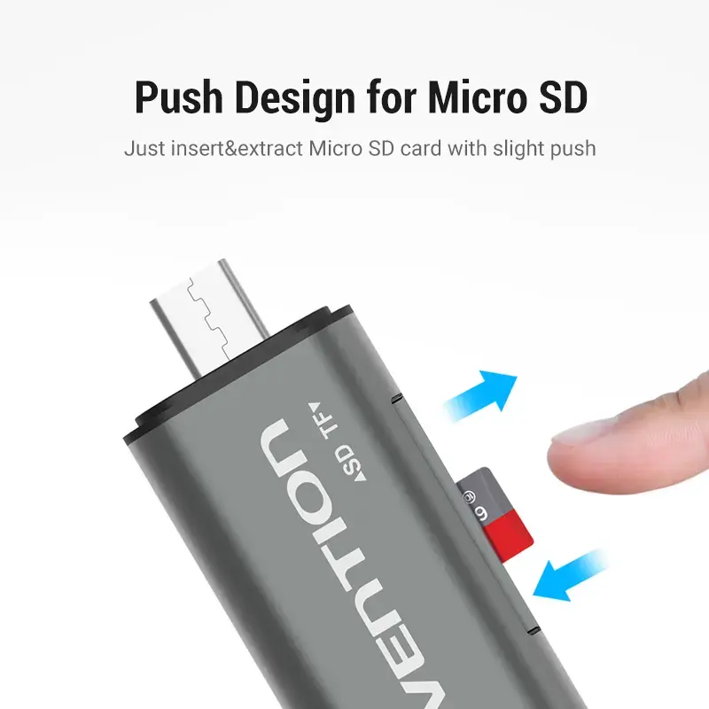 Vention USB3.0 karšu lasītājs CCHH0 Photo 12