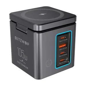 BlitzWolf mains charger BW-i113 105W with 3× USB-C ports