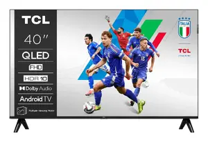 TCL 40V5C 40" QLED Full HD телевизор 1920x1080 Android TV, HDR10, 2x HDMI, Wi‑Fi, Bluetooth