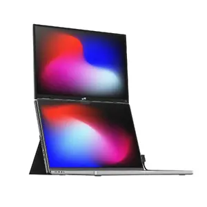 Portatīvais monitors Mobile Pixels Duex Float 2.0 Pro 16" (40,6 cm) 2560×1600 USB-C, ar akumulatoru, melns