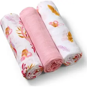 Одноразовые детские подгузники baby ono Bamboo Diapers 397/07 розовые размер не указан