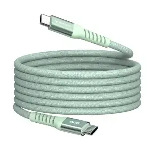 Cable VERBATIM Sync & Charge Magnetic Type-C 60W 120cm Green