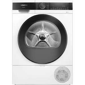 Siemens iQ500 WQ33G2D41 Отдельно стоящая фронтальная сушильная машина с тепловым насосом 9 кг Белая Класс энергопотребления C