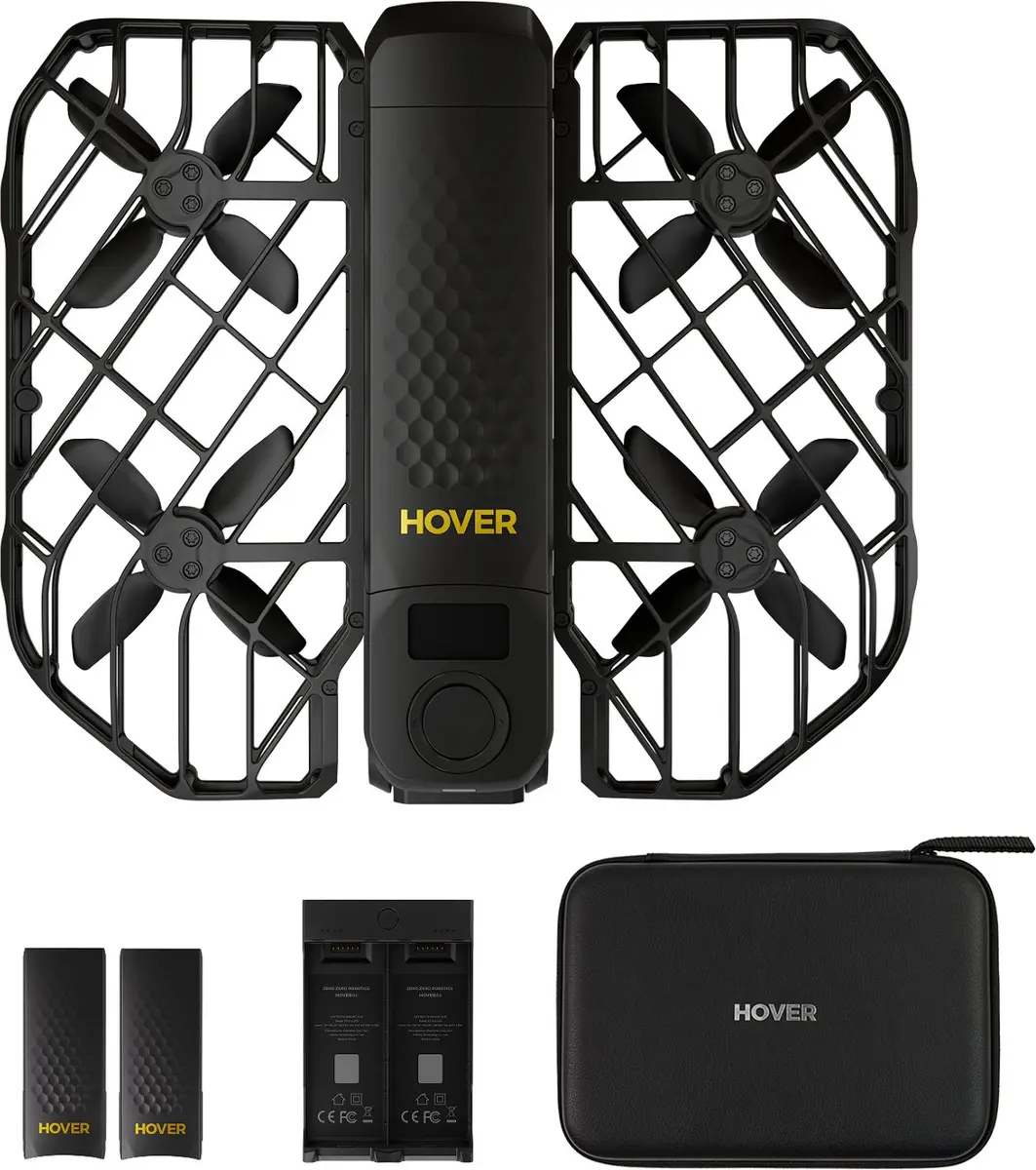 HOVERAir X1 ProMax Retail Combo melns kvadrokopteris Photo 11