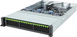Сточный серверный корпус 2U GIGABYTE R263-Z36-AAJ1 LGA 6096 Поддержка AMD EPYC 9004 Aspeed AST2600 Gigabit Ethernet