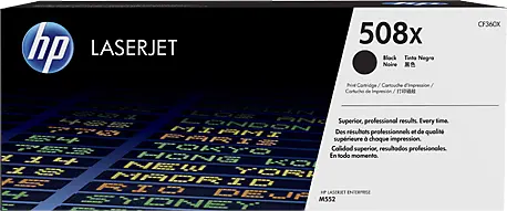 HP 508X augstas ražības melnais lāzerprintera