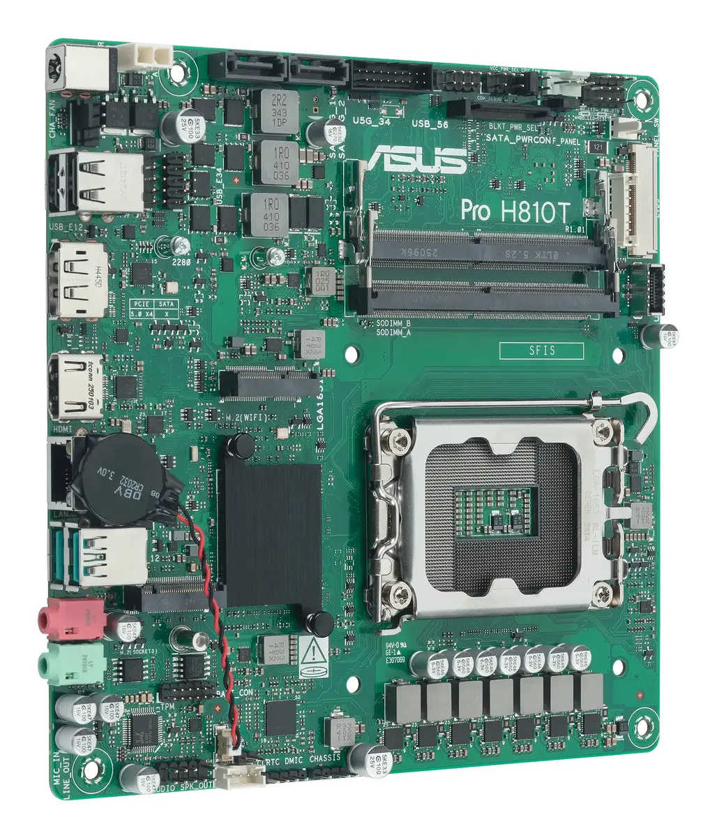 Mātesplate ASUS Pro H810T-CSM Photo 2