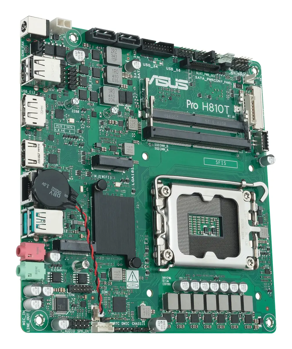Mātesplate ASUS Pro H810T-CSM Photo 3