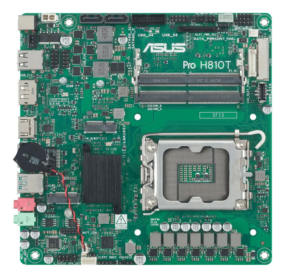 Asus Pro H810T-CSM Thin Mini ITX