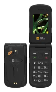 AGM M10 Rugged Phone Clamshell 4G Dual SIM 2.4-Inch Display Black