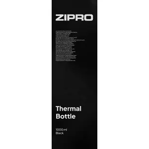 Termokrūze Zipro ZIPRO Thermo-mug 1000 ml Nerūsējošais tērauds Melna