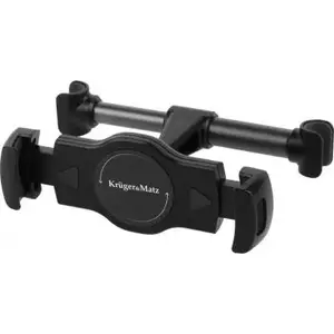 Tablet holder Kruger & Matz KM1367 for car headrest, black