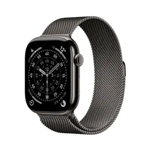 Apple Watch GPS + Cellular 46mm Slate Titanium Case с Slate Milanese Loop S/M