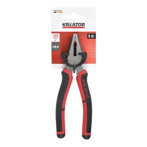 Плоскогубцы KREATOR KRTH60301 170 мм — универсальный ручной инструмент, 170 мм