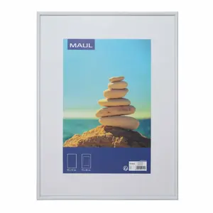Single picture frame MAUL 1935802 White MDF Plastic Polycarbonate