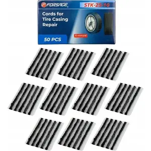 Tire Repair Strips Forsage F-STK-25-10 — 50 pcs, plug strips for tubeless tyre puncture repair