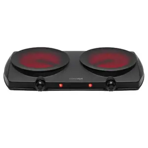 Electric cooker black VE3060 Concept 4 cooking zones