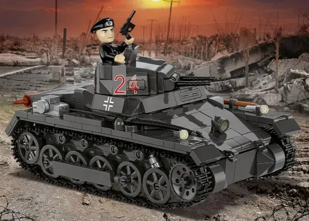 Cobi Panzer I Ausf. B konstruktors – 654 detaļas Photo 2