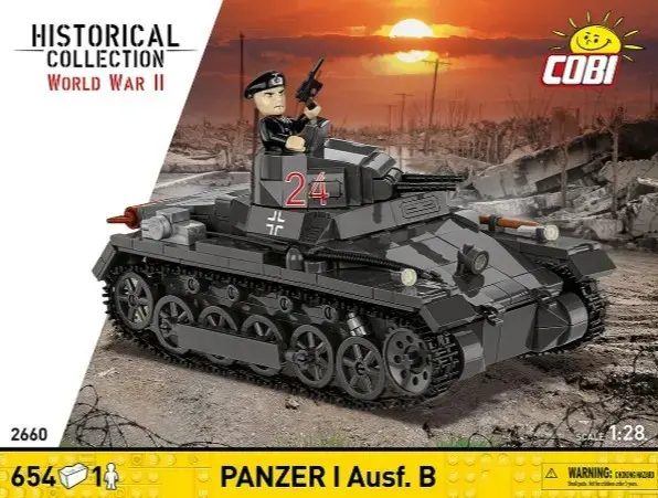 Cobi Panzer I Ausf. B konstruktors – 654 detaļas Photo 11