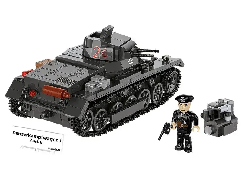 Cobi Panzer I Ausf. B konstruktors – 654 detaļas Photo 12