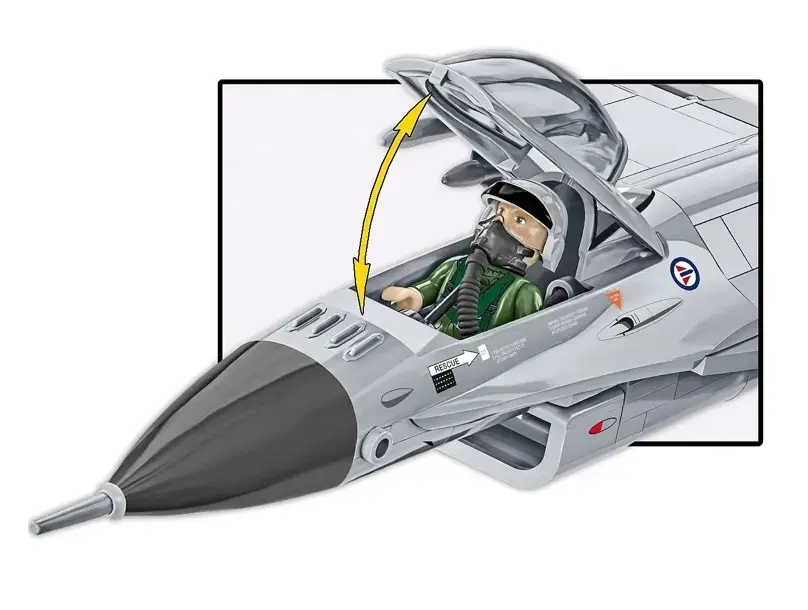 Cobi F-16AM Fighting Falcon building set (495 pcs) Photo 5
