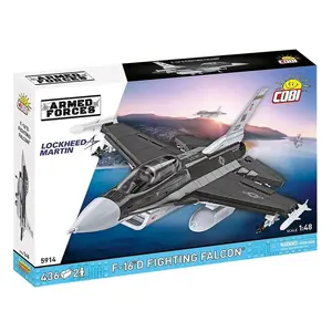 Building Set Cobi F-16D Fighting Falcon, 436 pieces, scale not specified