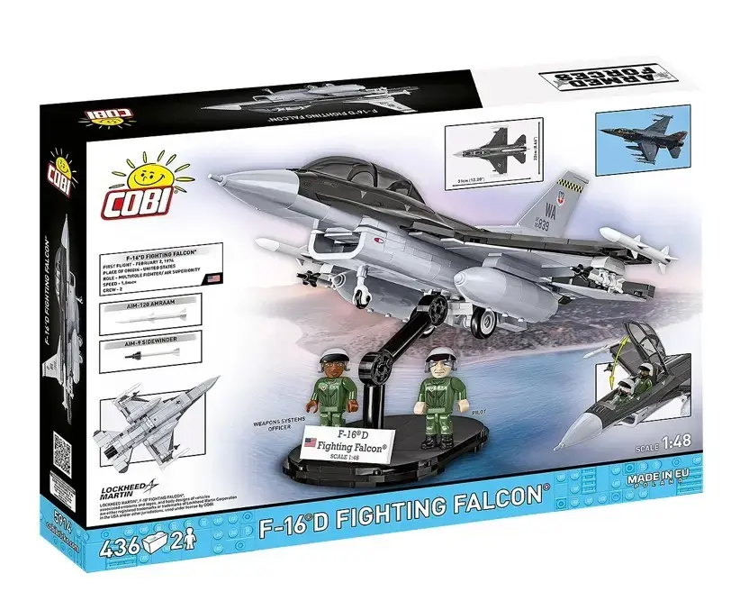 Cobi F-16D Fighting Falcon konstruktors 436 detaļas Photo 2