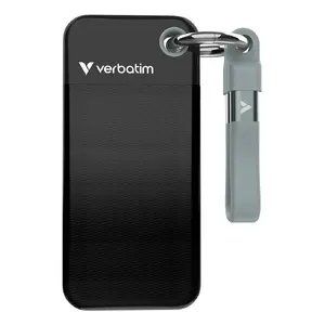 Verbatim Pocket SSD USB 3.2 Gen 2 1TB Black/Grey Read 1000MB/s Write 1000MB/s