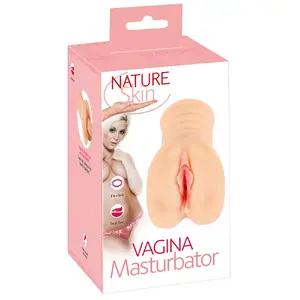 Masturbators Nature Skin Vagina Masturbator 50056040000 — TPE, garums 16 cm, ievades dziļums 13 cm, iekš. ciešs Ø, ār. maks. 10 cm, 630 g