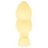 Анальная пробка Cuties Vibrating Mini, жёлтая Photo 5