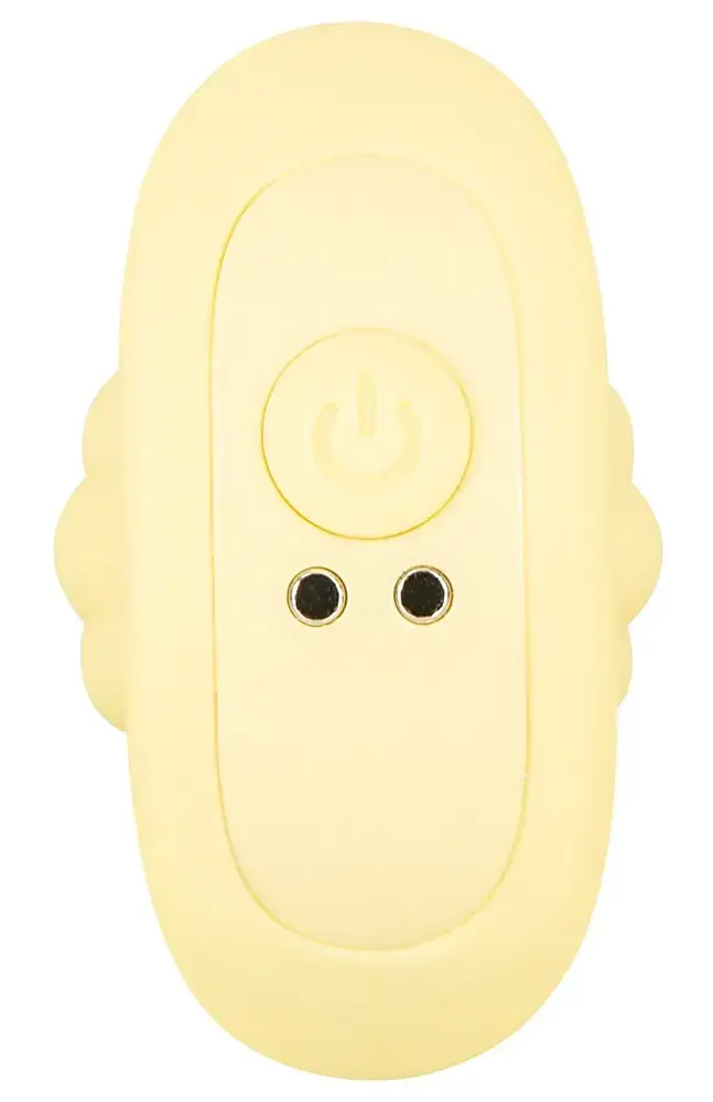 Анальная пробка Cuties Vibrating Mini, жёлтая Photo 8