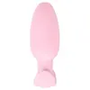 Анальная пробка Cuties Vibrating Plug Rose — 8 см, перезаряжаемая Photo 4