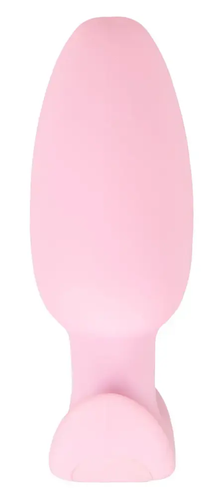 Анальная пробка Cuties Vibrating Plug Rose — 8 см, перезаряжаемая Photo 5