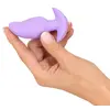 Анальная пробка Cuties Vibrating Plug Purple Photo 7