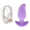 Анальная пробка Cuties Vibrating Plug Purple Photo 10